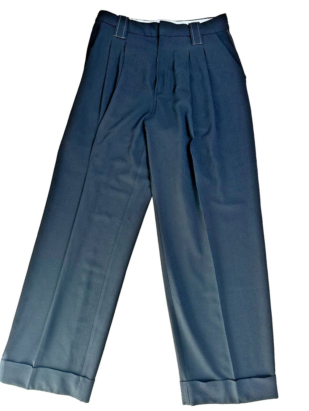 GANNI Oversized Slouchy‎ Pleated Wide Leg Trousers Minimalist Blokecore US 6